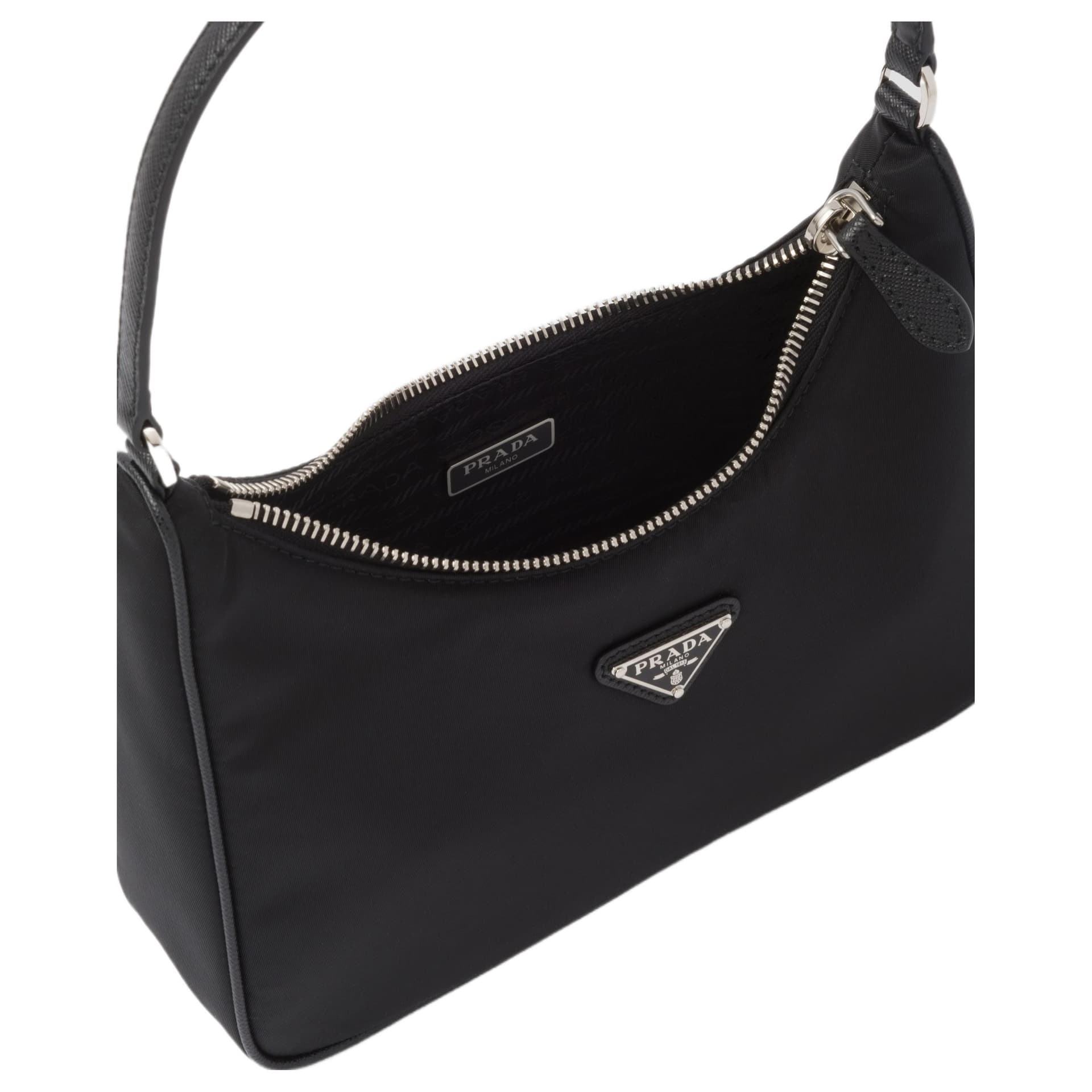 Мини-сумка Prada Re-Edition 2005 Black - изображение 5