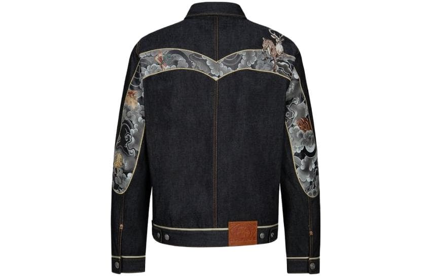 Джинсовая куртка EVISU AW23 - изображение 2