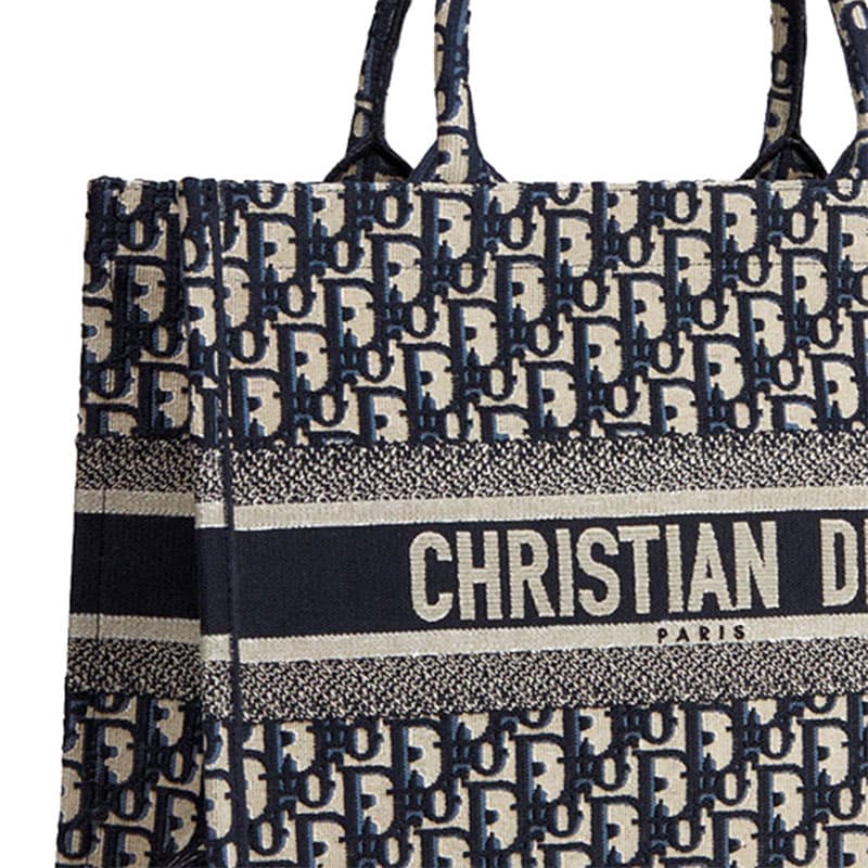 Сумка Dior Book Tote Denim Blue - изображение 4