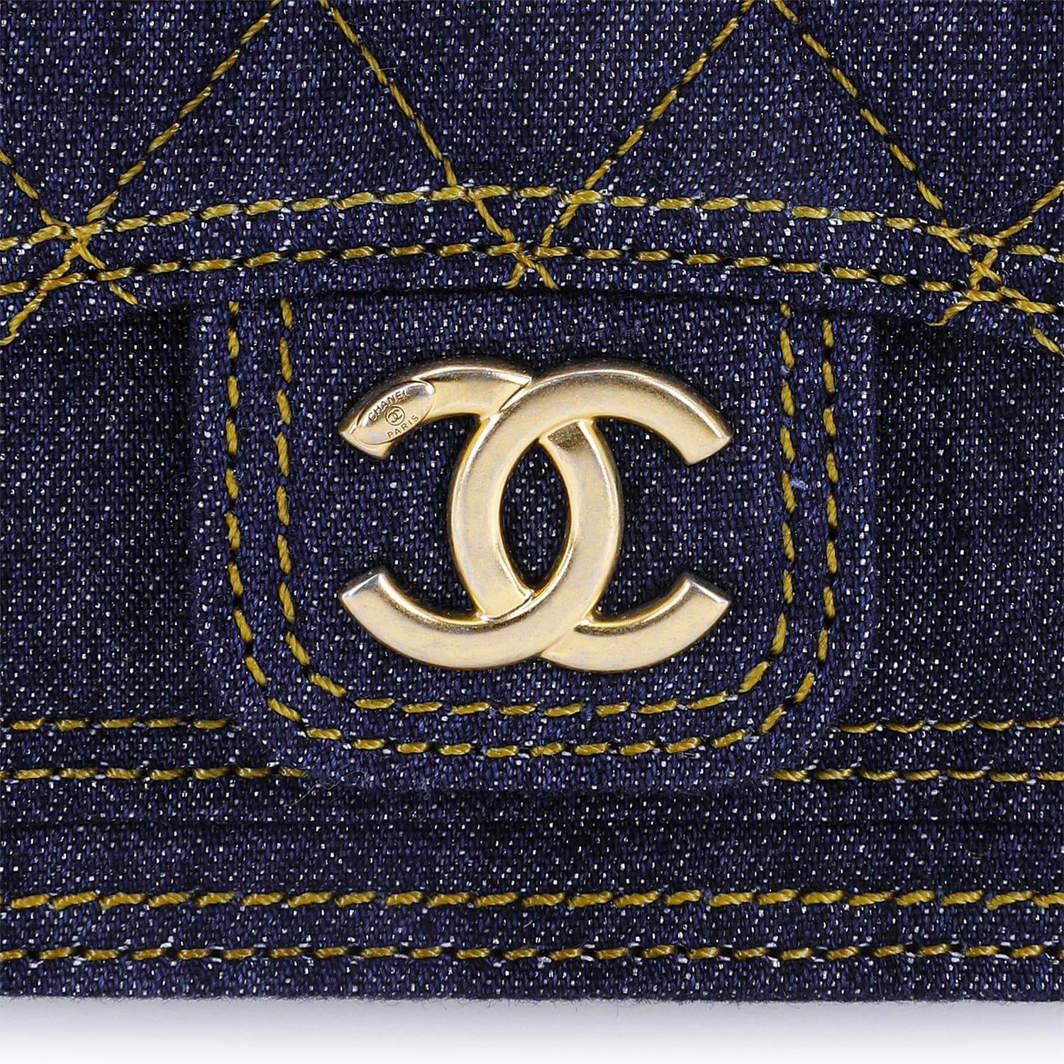 Сумка через плечо CHANEL Double You Denim Mini Bag - изображение 5