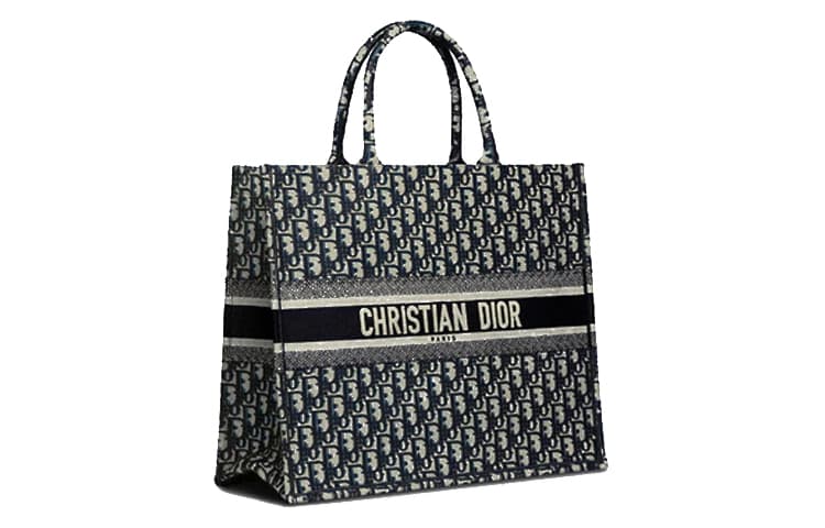 Сумка Dior Book Tote Denim Blue - изображение 3