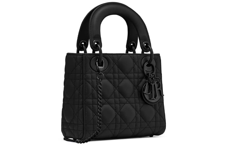 Сумка Dior Lady Dior Matte Black Mini - изображение 2