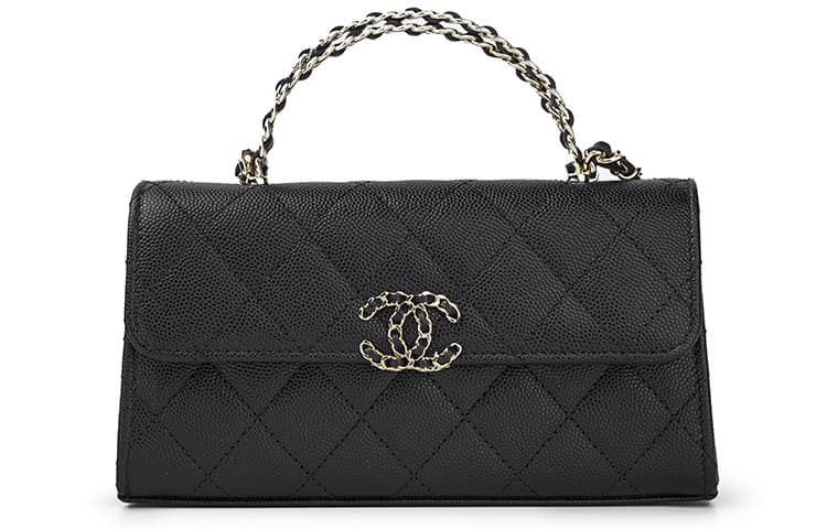 Сумка через плечо CHANEL 23P Kelly Bag Large Black - изображение 1