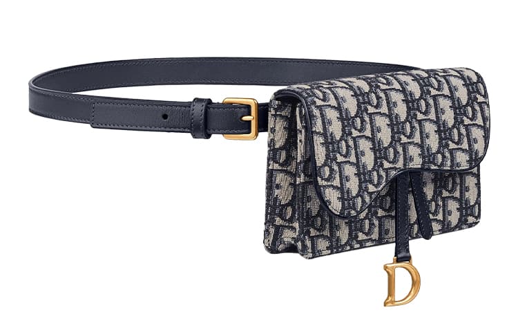 Поясная сумка Dior Saddle Oblique Denim - изображение 2