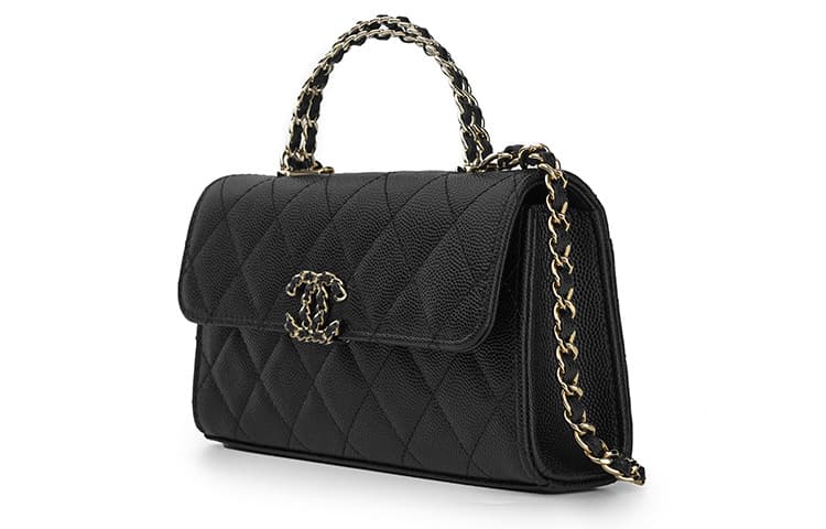 Сумка через плечо CHANEL 23P Kelly Bag Large Black - изображение 2