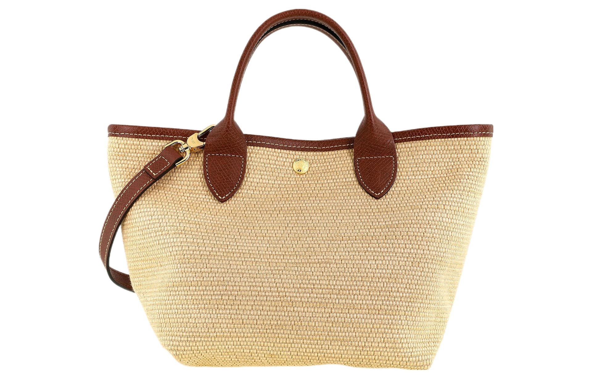 Сумка LONGCHAMP Le Panier Pliage 21 Brown - изображение 3