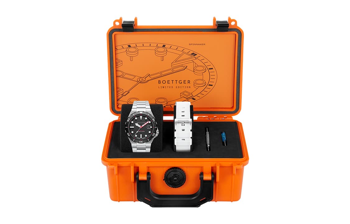 Часы Spinnaker Boettger Black Dial - изображение 4