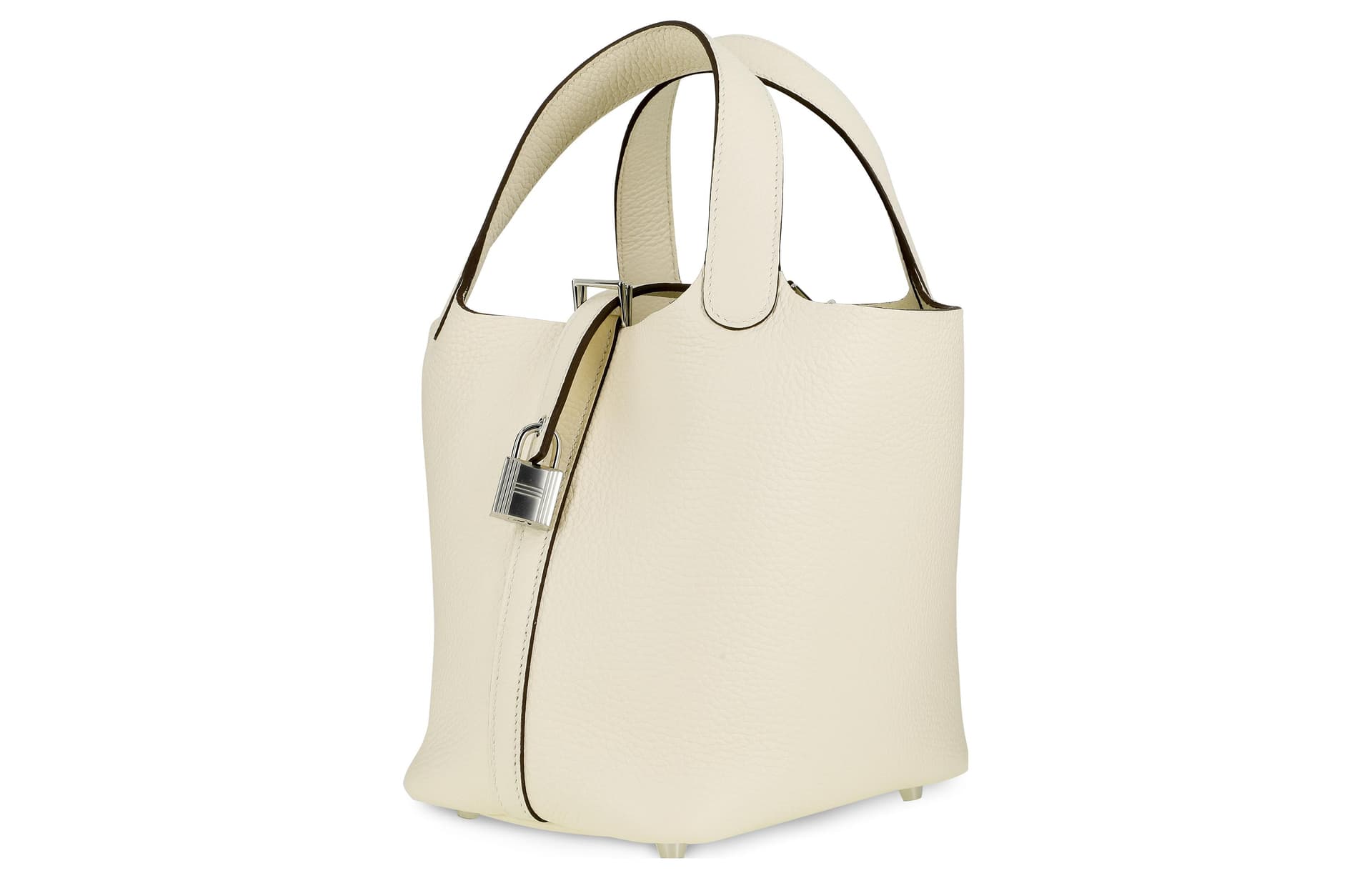 Сумка HERMES Picotin Lock 18 Clemence I2 Nata - изображение 3