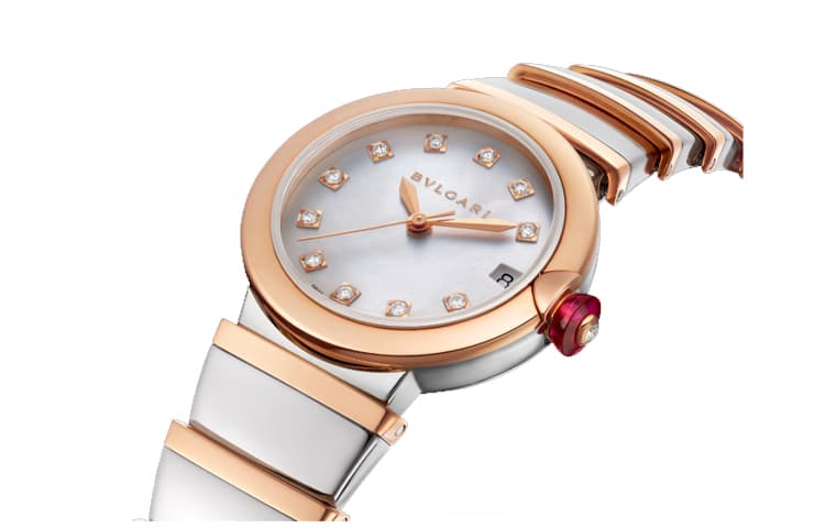 Механические часы BVLGARI K18k 33mm 50 102198 - изображение 2