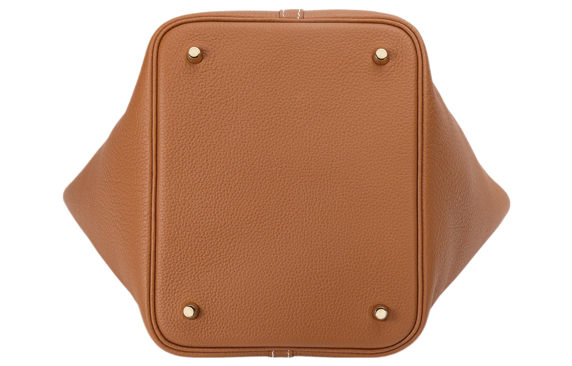 Сумка HERMES Picotin Lock Clemence 22 37 Gold - изображение 5