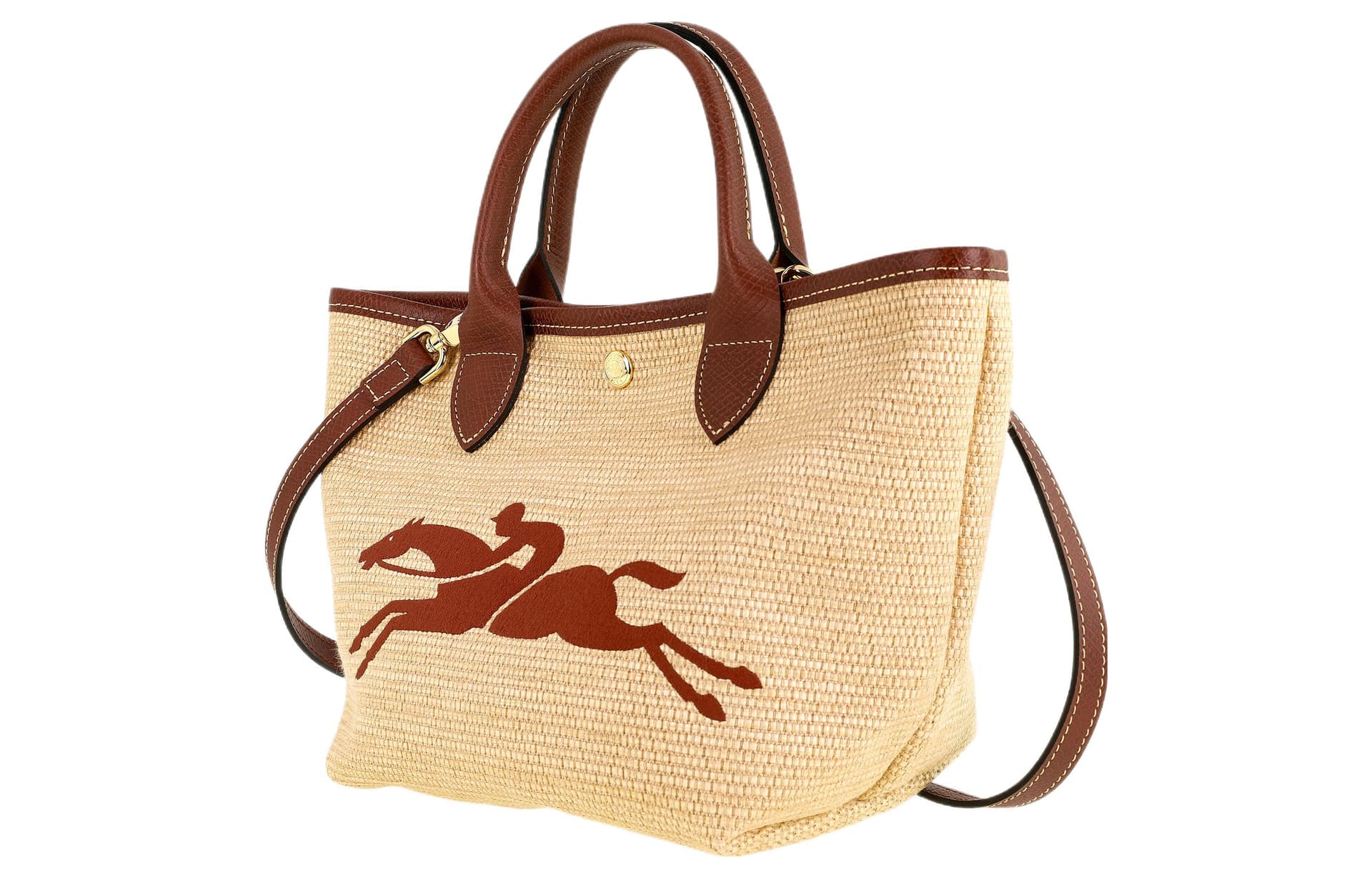 Сумка LONGCHAMP Le Panier Pliage 21 Brown - изображение 2
