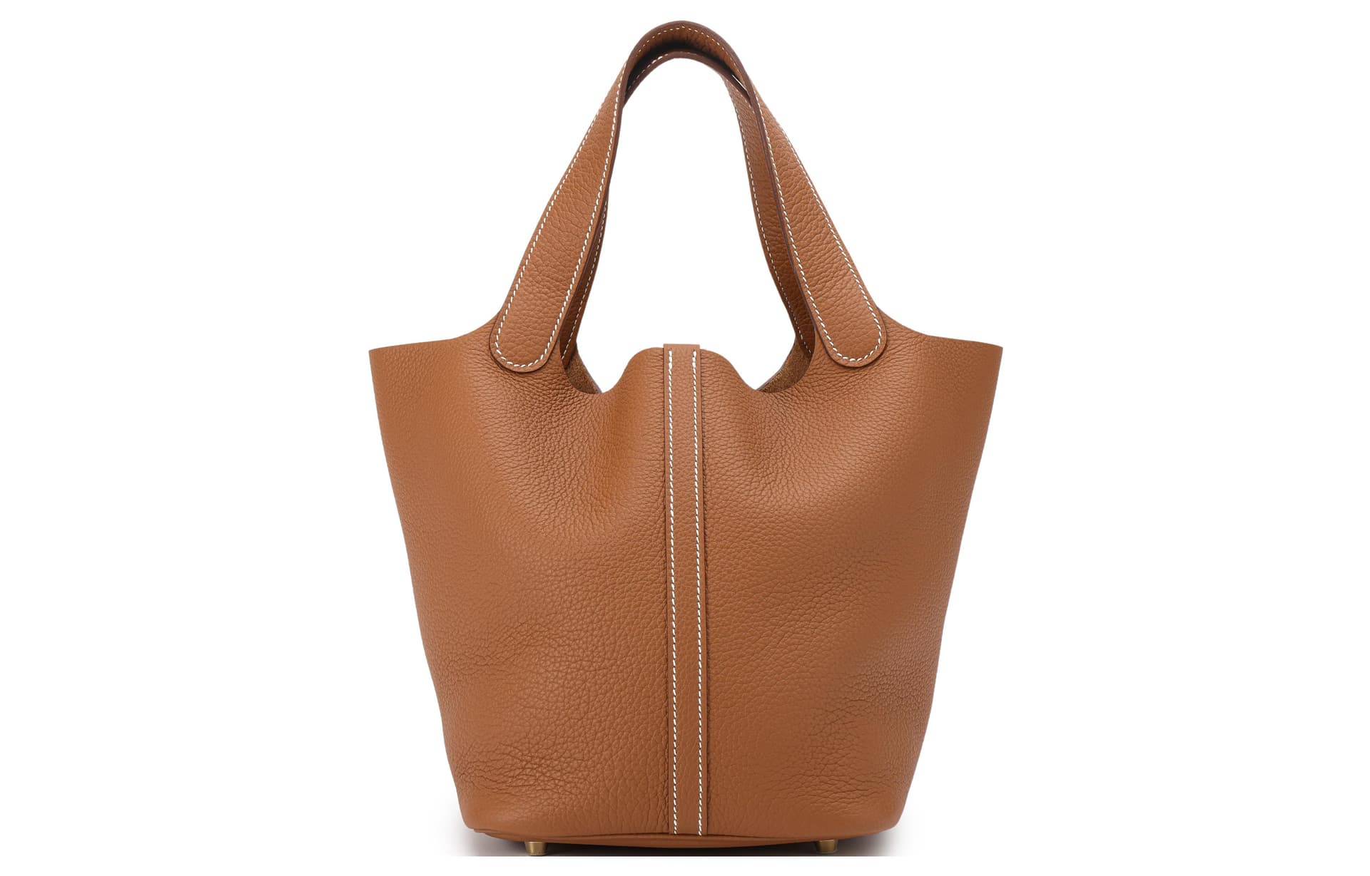 Сумка HERMES Picotin Lock Clemence 22 37 Gold - изображение 4