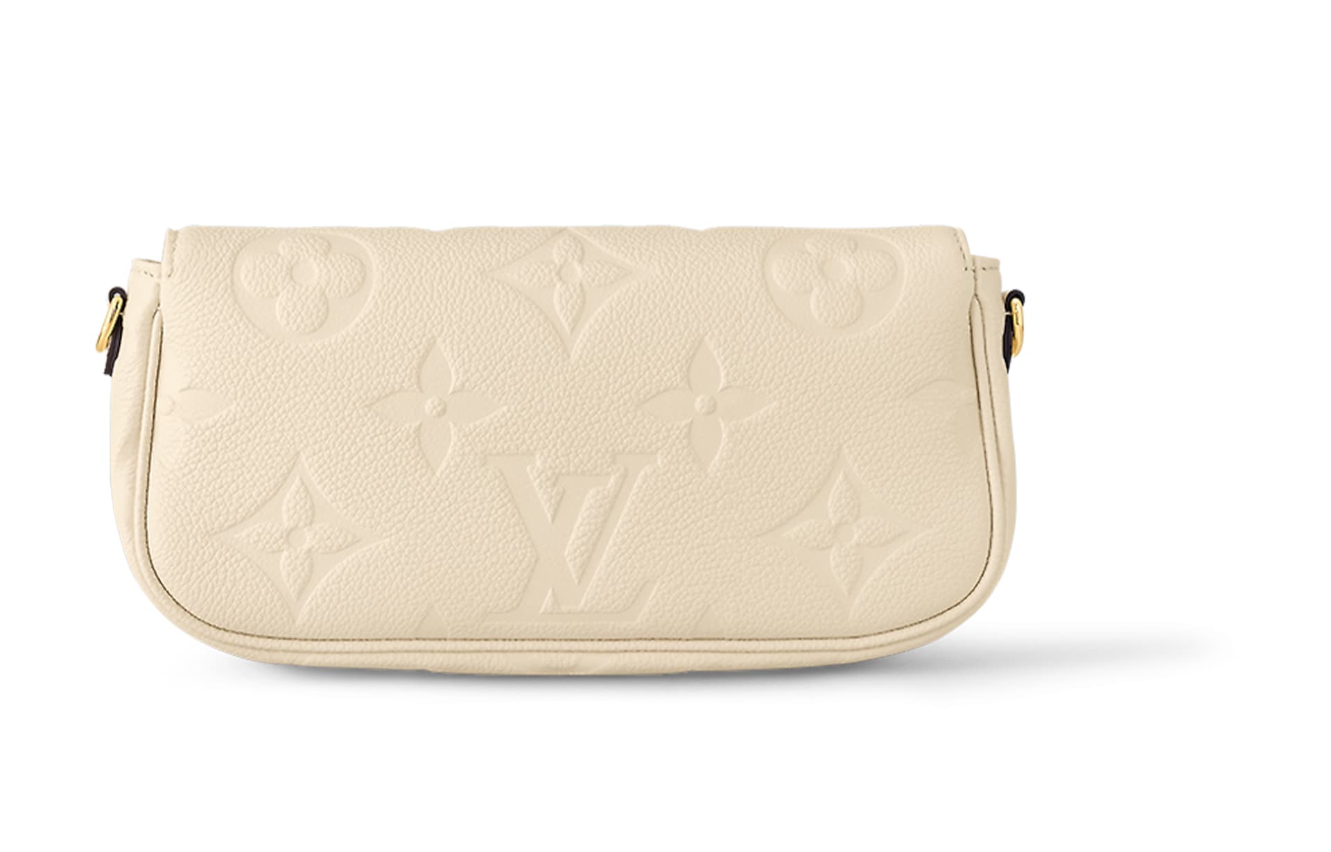 Сумка через плечо Louis Vuitton Ivy Baguette Cream White - изображение 3