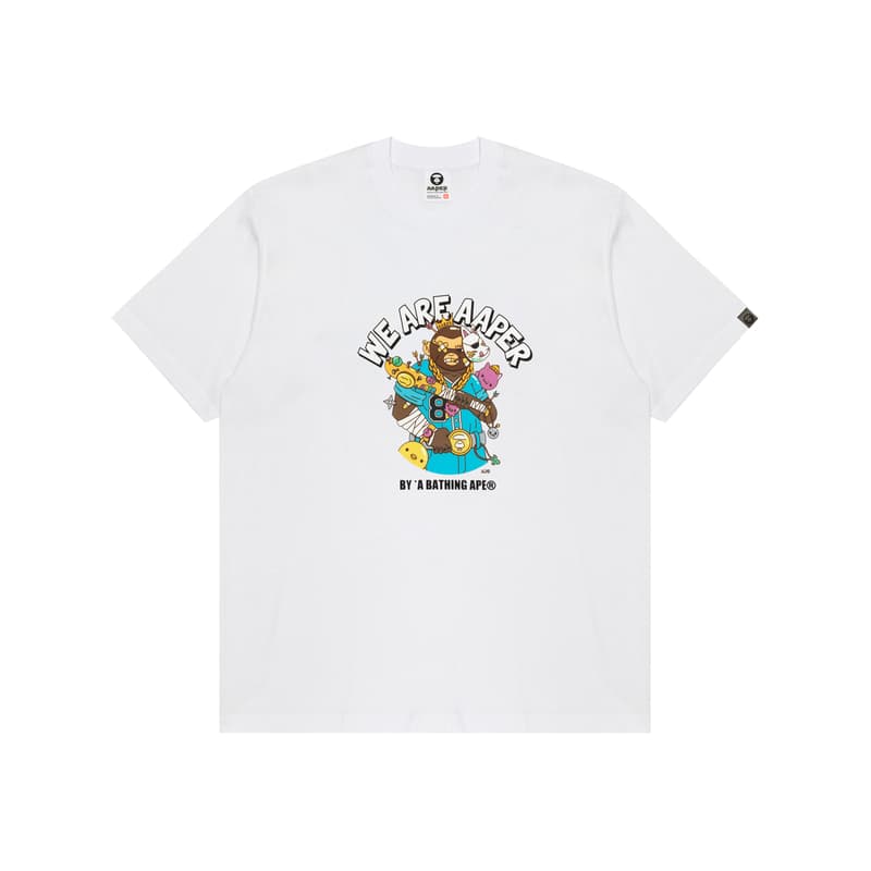 Футболка Aape x JASPER WONG T - изображение 2