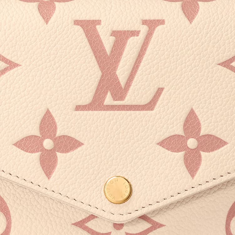 Мини-сумка Louis Vuitton Pochette Félicie Cream Pink - изображение 5