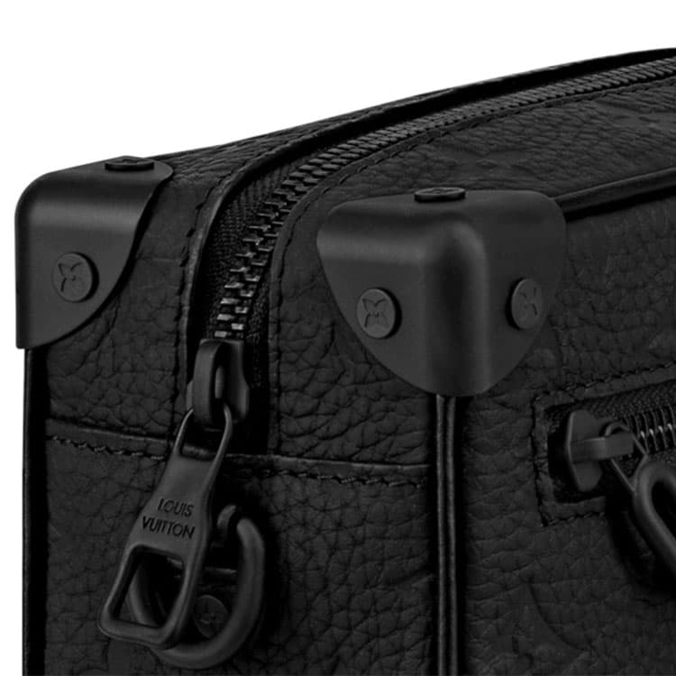 Мини-сумка Louis Vuitton Soft Trunk Black - изображение 5