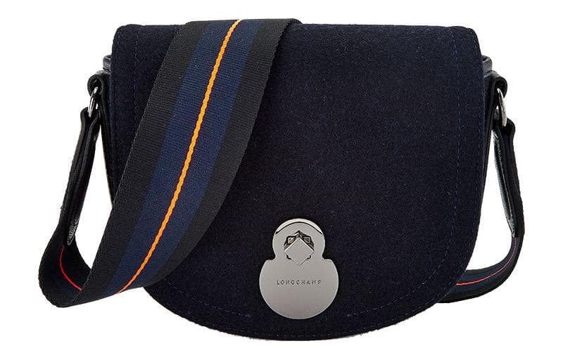 Мини-сумка Longchamp Saddle Bag Black - изображение 1