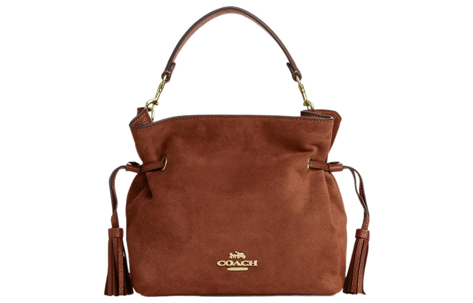 Сумка COACH Crossbody 24 Brown - изображение 1