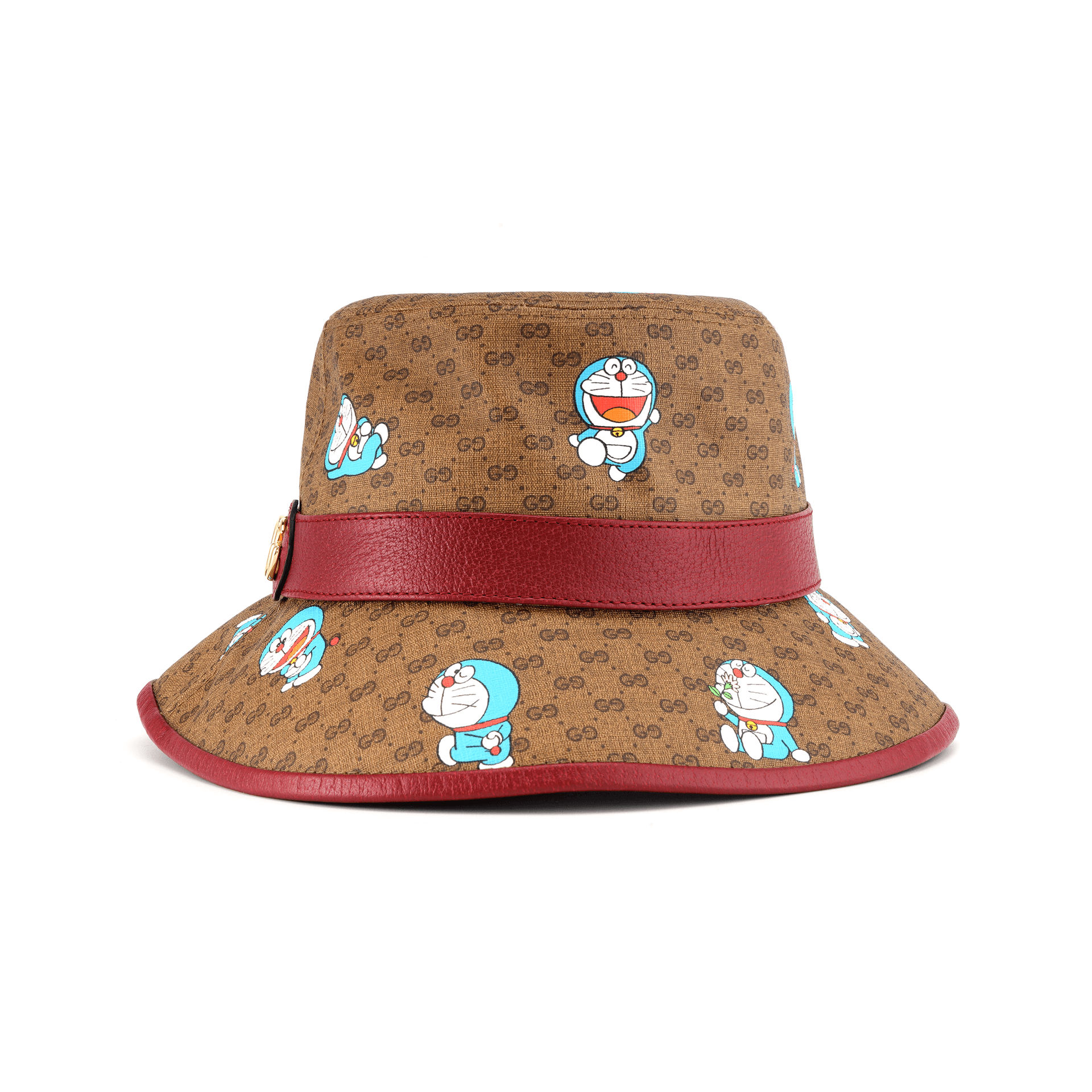 Панама Gucci x Doraemon Bucket Hat Brown - изображение 3