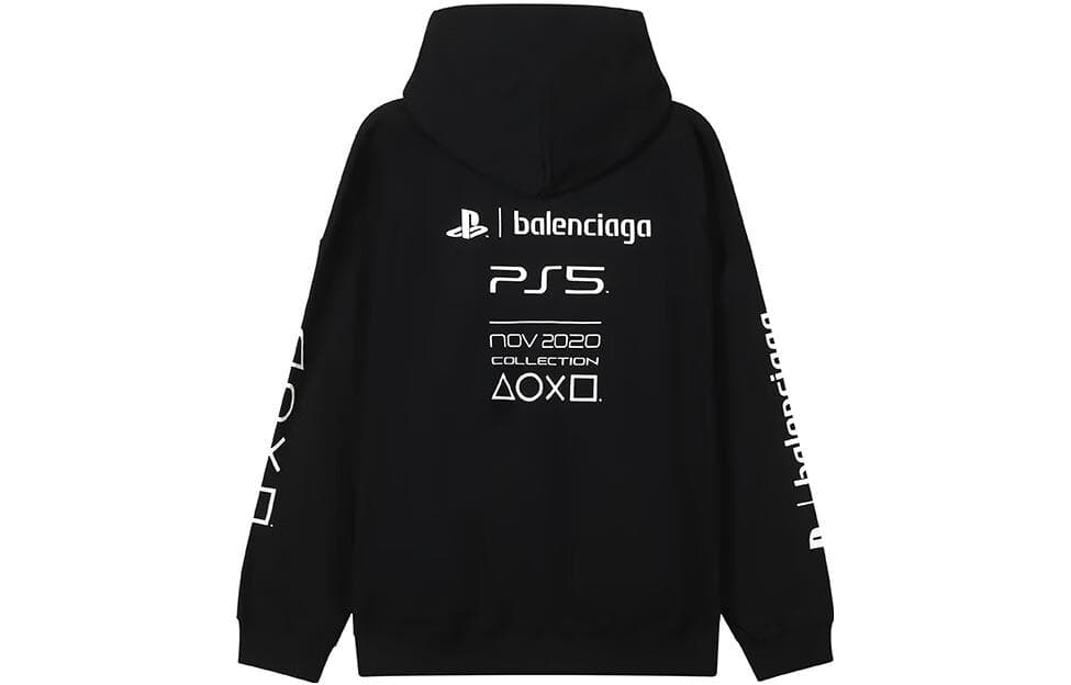 Худи Balenciaga Hoodie Black - изображение 2