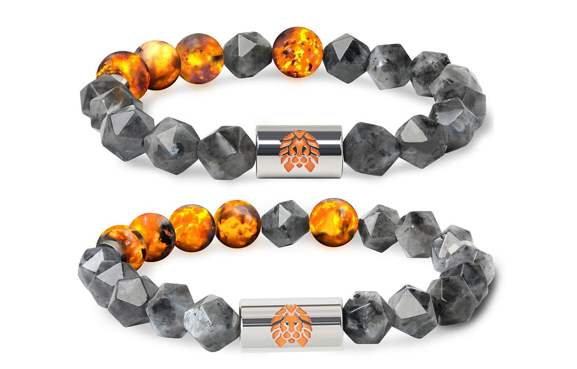 Rastaclat Пламя Камень Маленький Лев Браслет с бусинами в китайском стиле Унисекс - изображение 3