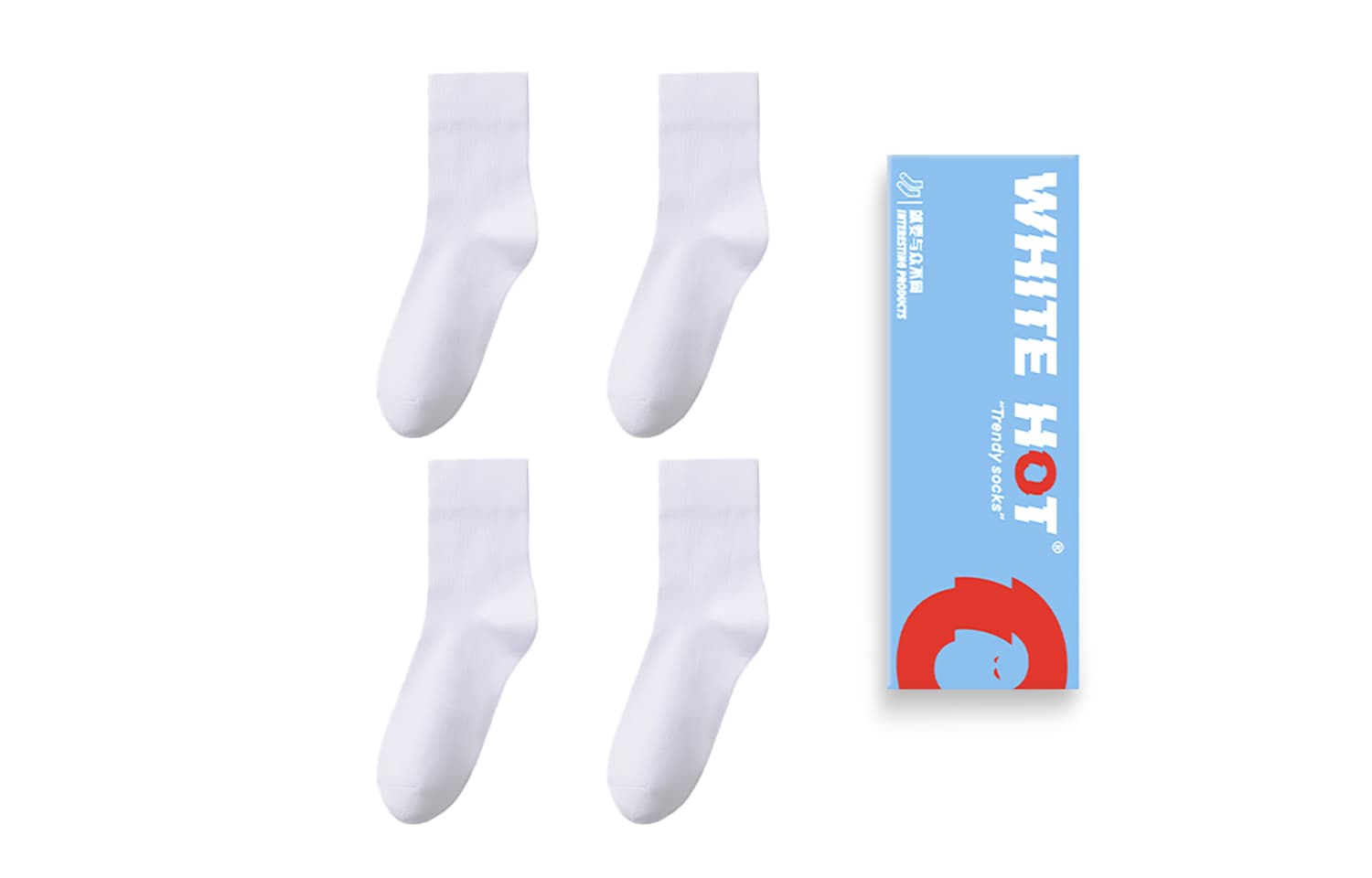 Носки WHITE HOT 4 - изображение 1