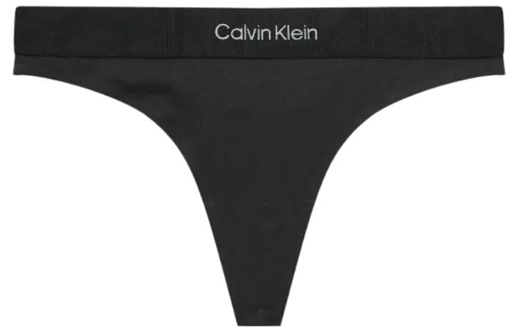 Трусы Calvin Klein Thong - Embossed Icon 1 - изображение 1