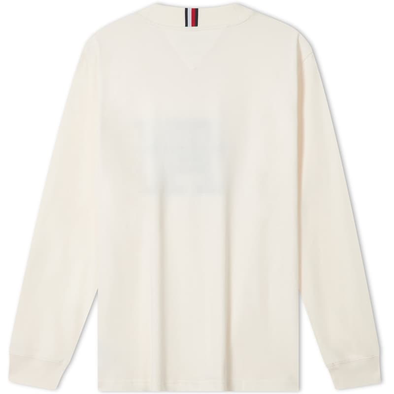 Футболка Tommy Hilfiger Длинный рукав Т-рубашка Мужская - изображение 4