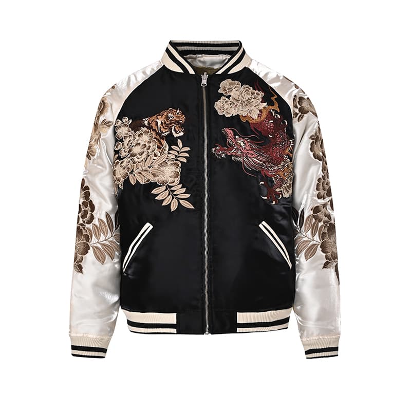 Куртка Sanshengliubu Reversible Bomber Jacket - изображение 2