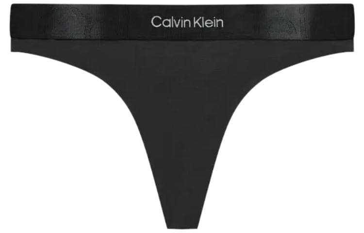 Трусы Calvin Klein Thong - Embossed Icon 1 - изображение 2