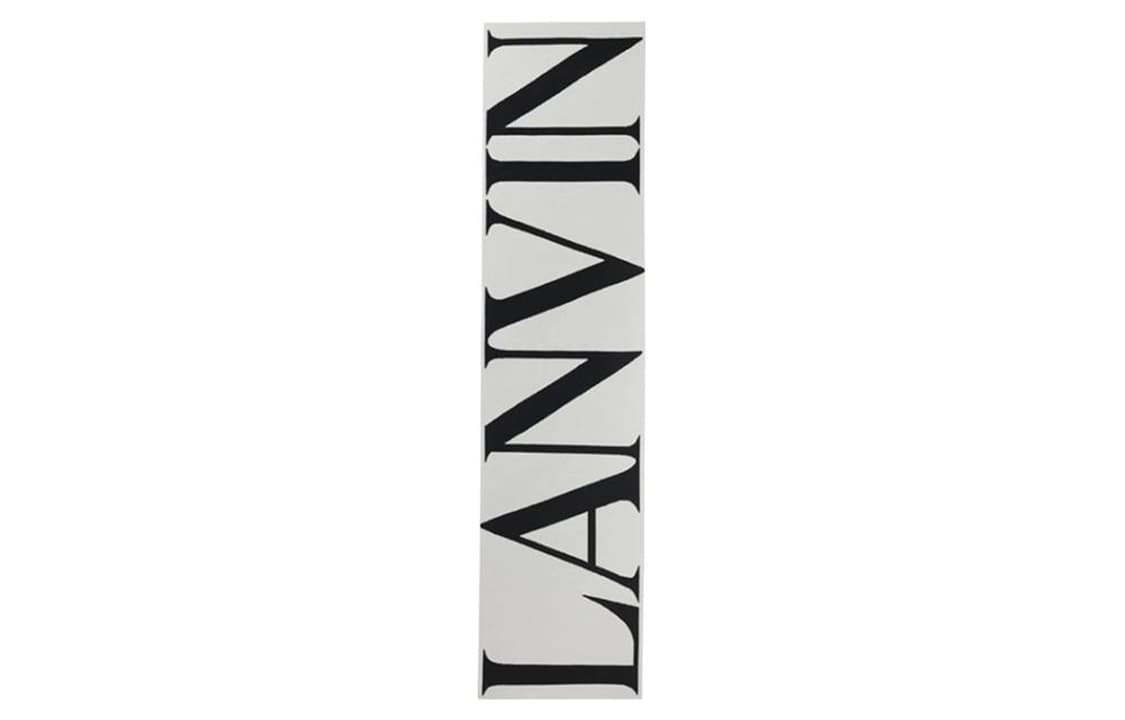 Шарф Lanvin Logo - изображение 3