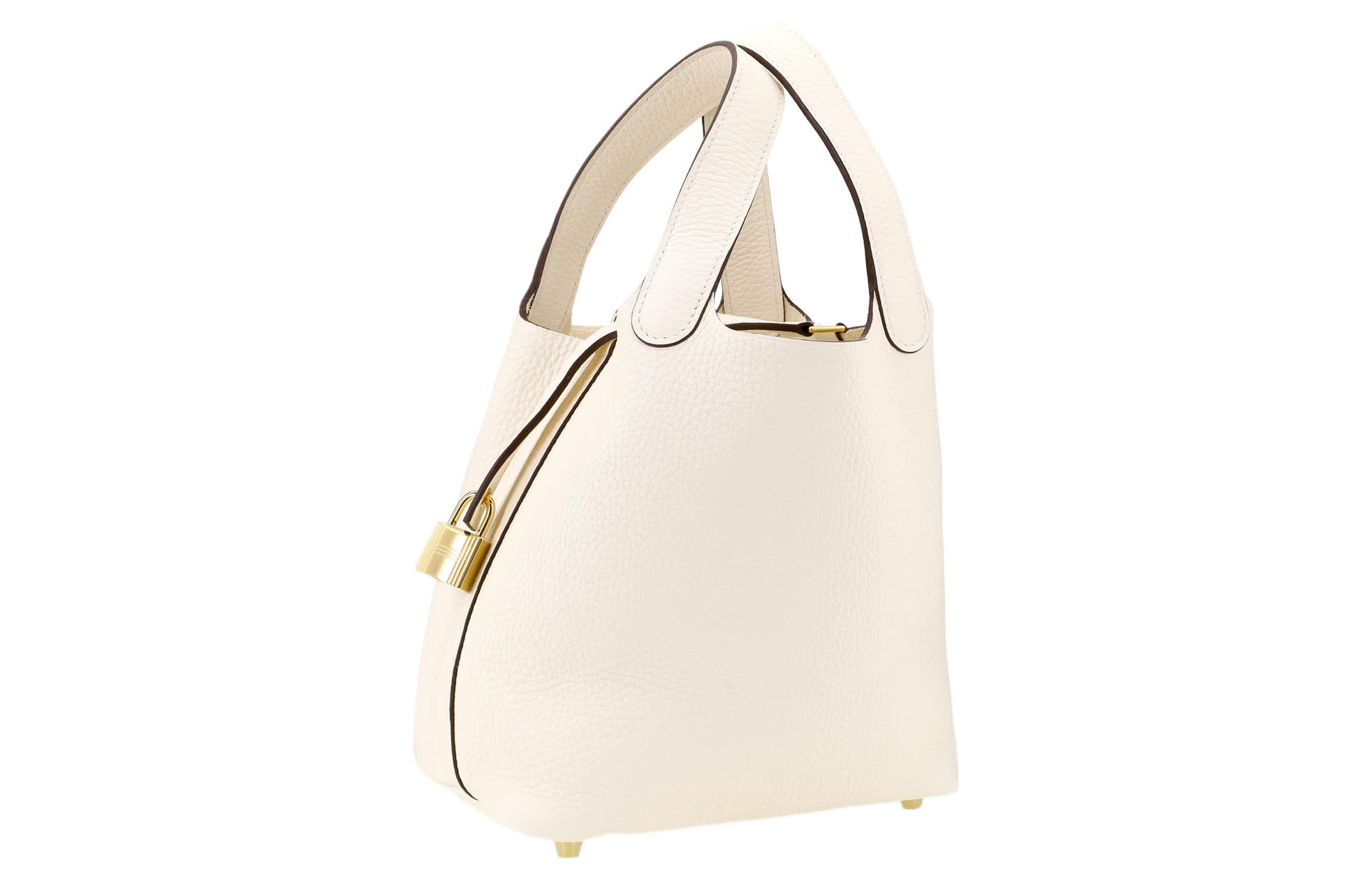 Сумка HERMES Picotin Lock 18 Clemence 18 I2 Nata - изображение 3