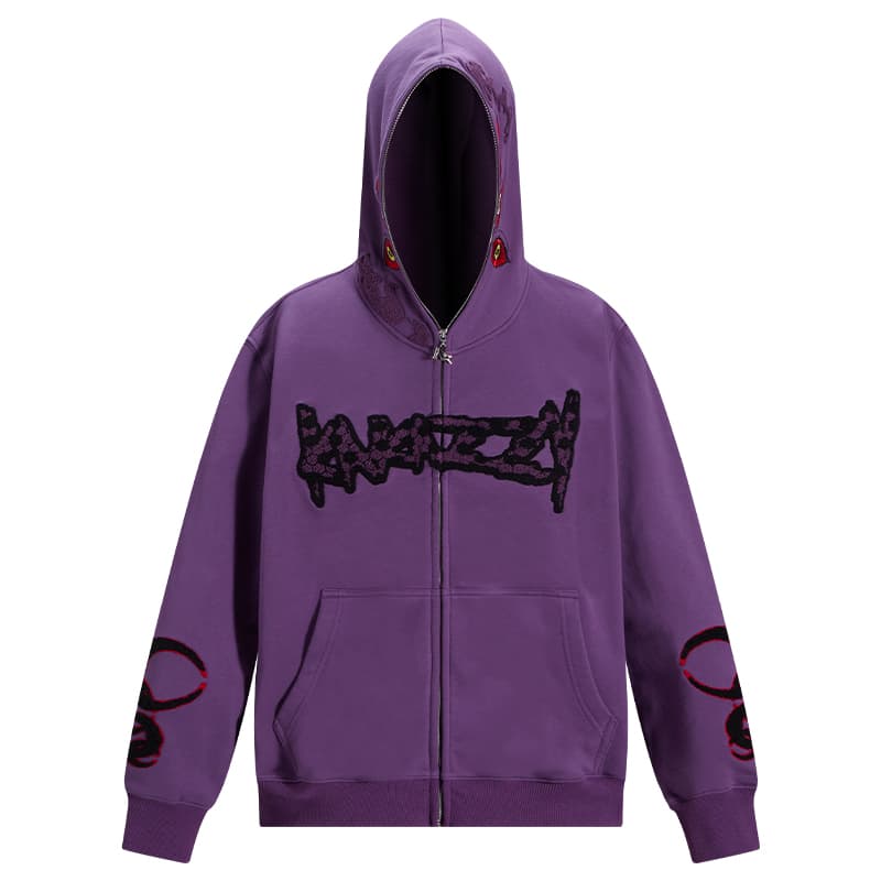 Худи KAKAZZY Hoodie Purple - изображение 2
