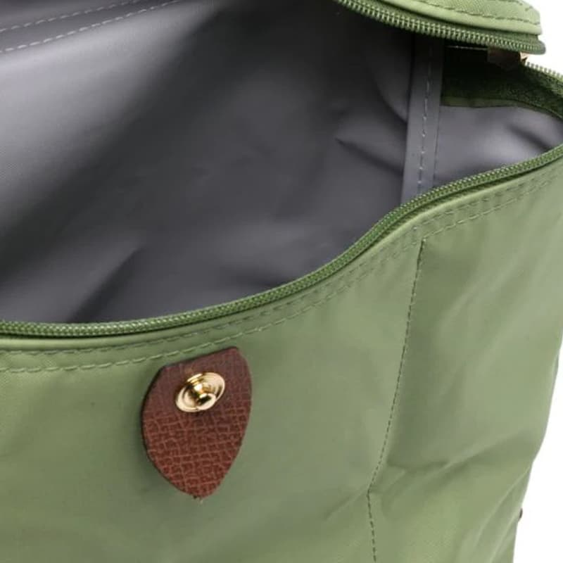 Рюкзак LONGCHAMP Le Pliage Холст Рюкзак Стандартный (Standard) Женский Зеленый - изображение 5