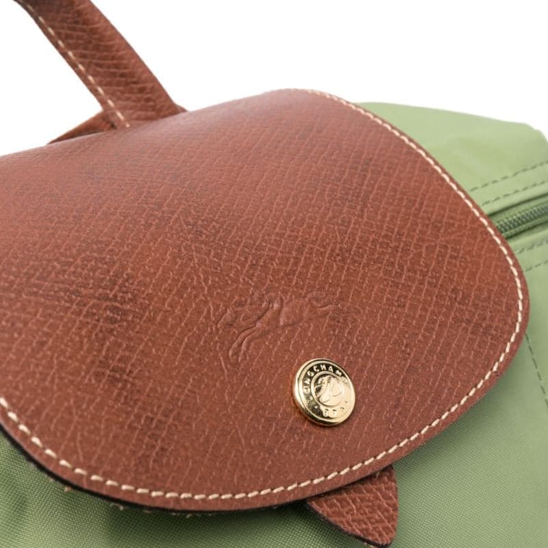 Рюкзак LONGCHAMP Le Pliage Холст Рюкзак Стандартный (Standard) Женский Зеленый - изображение 4