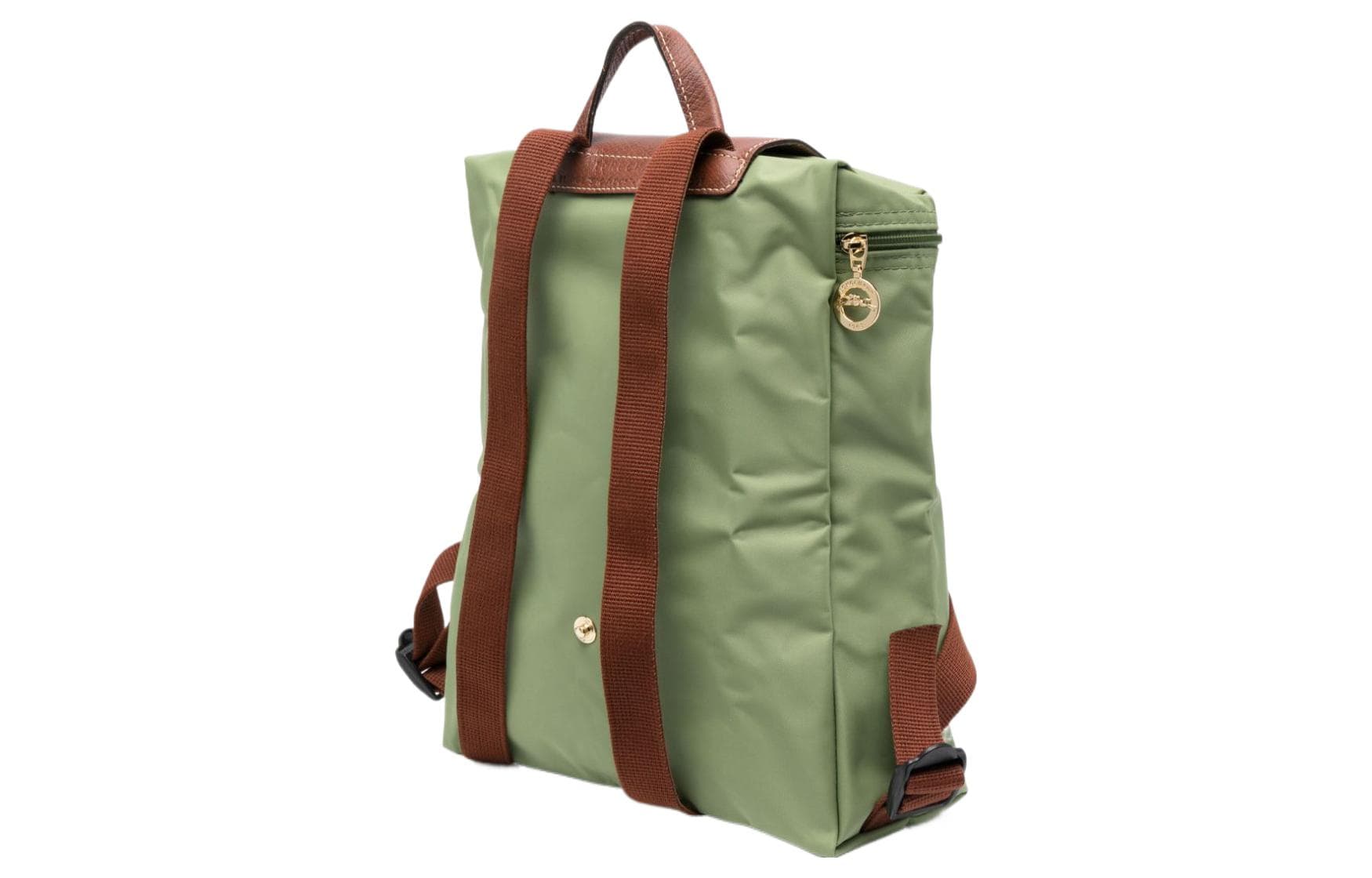 Рюкзак LONGCHAMP Le Pliage Холст Рюкзак Стандартный (Standard) Женский Зеленый - изображение 2