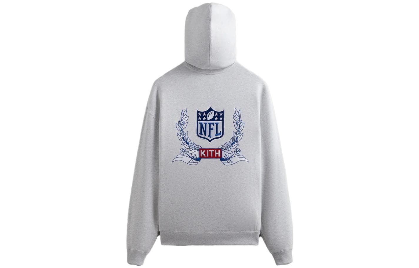 Худи KITH x NFL FW23 Giants Laurel Hoodie LOGO - изображение 2