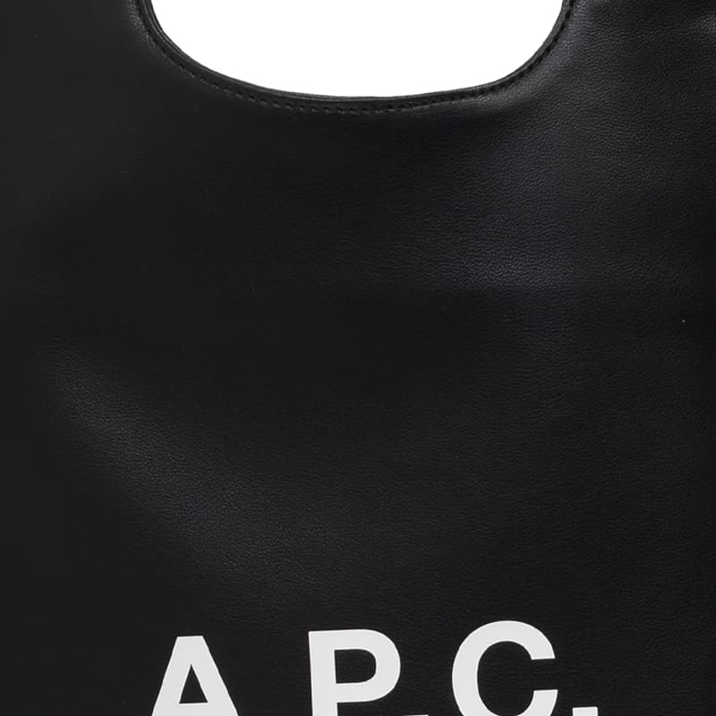 Мини-сумка A.P.C Полиэстеровая сумка-тоут сумка для покупок сумка через плечо мужская сумка черная - изображение 4
