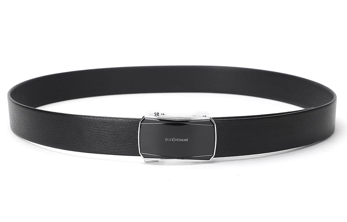 Ремень ELLE HOMME Automatic Buckle Leather Belt - изображение 4