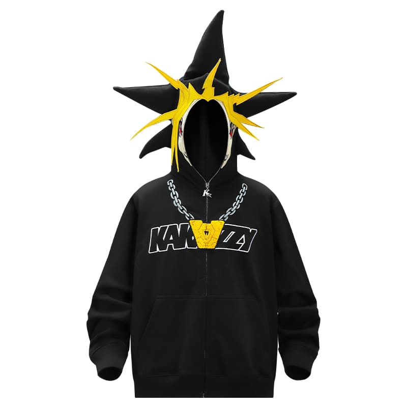 Худи KAKAZZY Hoodie Black - изображение 2