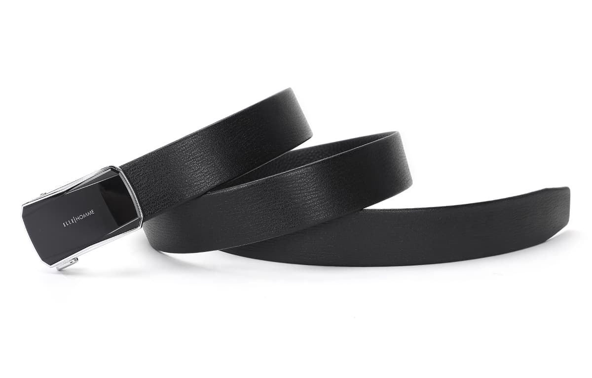 Ремень ELLE HOMME Automatic Buckle Leather Belt - изображение 3