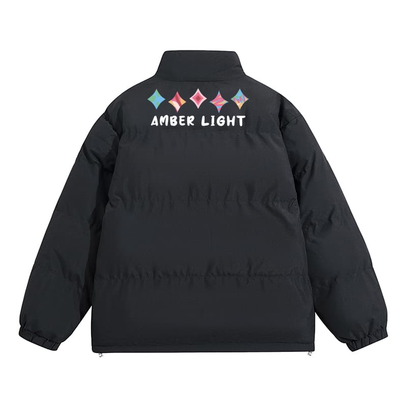 Зимняя куртка пуховик AMBER LIGHT Logo - изображение 2