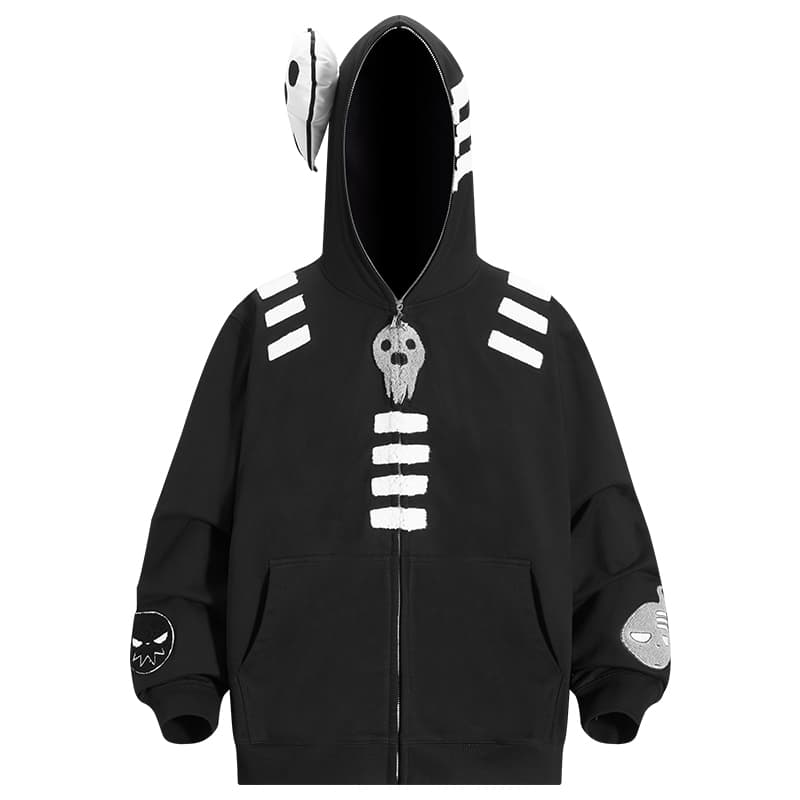 Худи KAKAZZY Y2K Hoodie Black - изображение 2