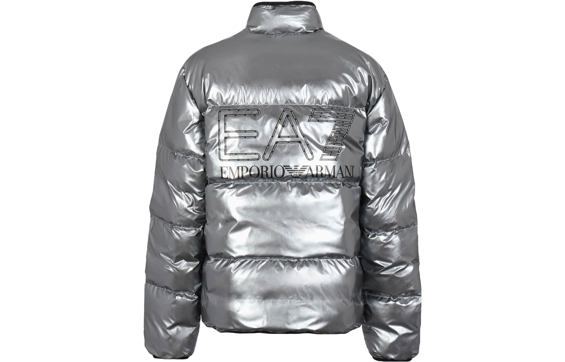 Зимняя куртка пуховик Emporio Armani EA7 Silver - изображение 2