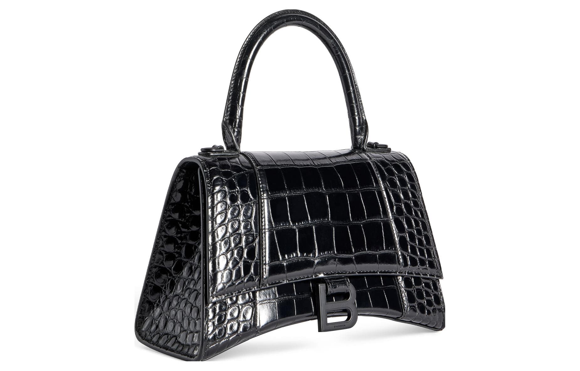 Мини-сумка Balenciaga Hourglass So Black - изображение 2