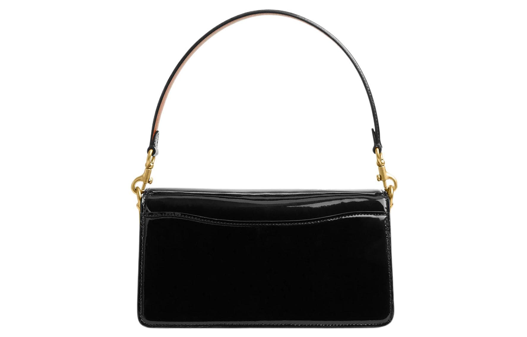 Мини-сумка Coach Tabby 26 Patent Leather Black - изображение 3