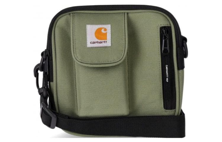 Мини-сумка Carhartt WIP Переработанный полиэстер Тофу Сумка Сумка через плечо Маленькая мужская зеленая сумка - изображение 3