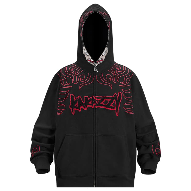 Худи KAKAZZY Hoodie Black - изображение 2
