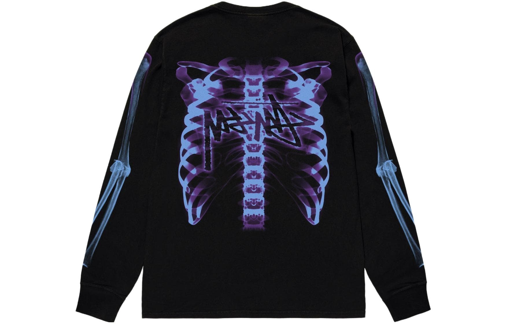 Футболка Stussy FW23 Rib Cage LS Tee - изображение 2