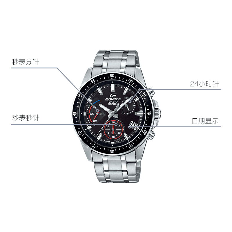 Часы Casio EDIFICE EFV-540D-1AVUPR - изображение 5